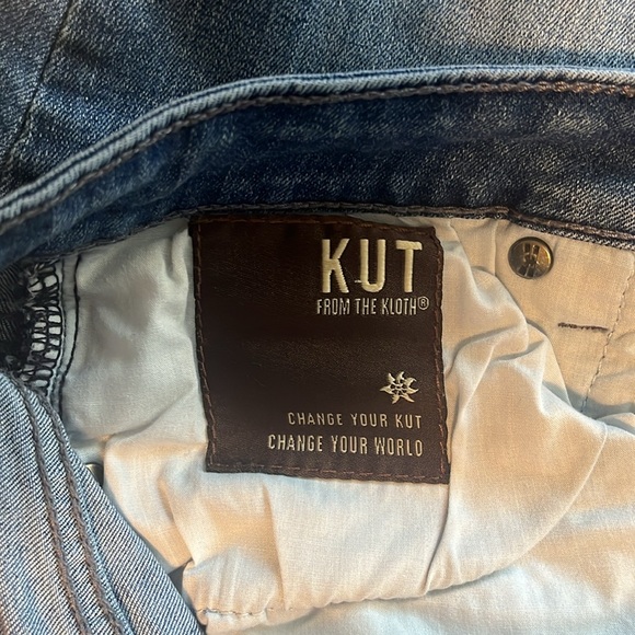 EUC Kut From The Kloth jeans. Size 14. Toothpick skinny - Picture 4 of 10